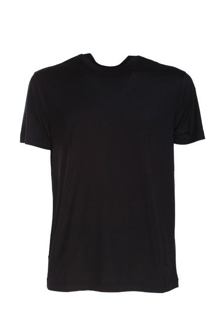 Shop EMPORIO ARMANI  T-shirt: Emporio Armani stretch cotton t-shirt.
Round neckline.
Short sleeves.
Composition: 70% lyocell 30% cotton.
Made in Vietnam.. 8N1TE8 1JUVZ-0999